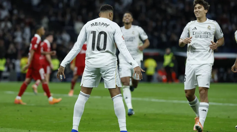 المهاجم الفرنسي سجَّل أيضاً 7 أهداف مع منتخب فرنسا خلال 2025 (إ.ب.أ)