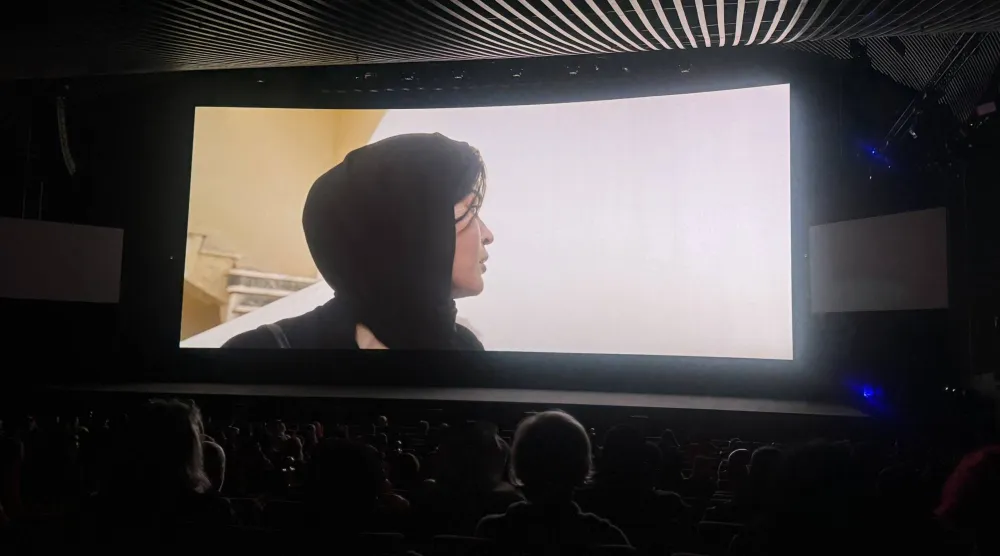 ‎من العرض العربي الأول لفيلم «المجهولة» في مهرجان البحر الأحمر بجدة (تصوير: إيمان الخطاف)