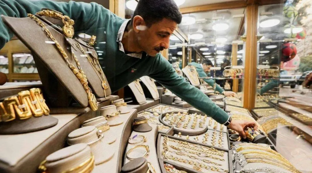 ارتفاعات قياسية جديدة سجَّلها المعدن الأصفر في مصر (أرشيفية - رويترز)