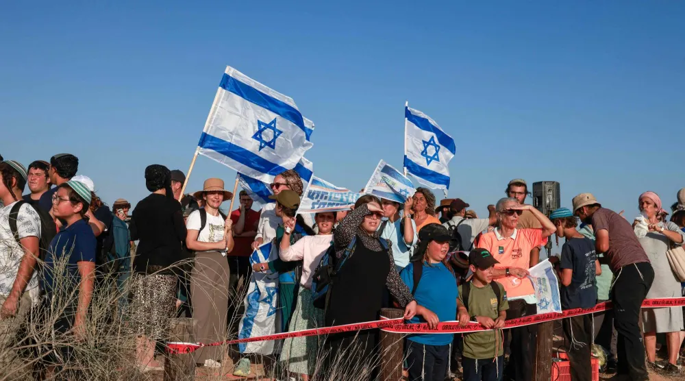مئات المستوطنين الإسرائيليين (أرشيفية - أ.ف.ب)