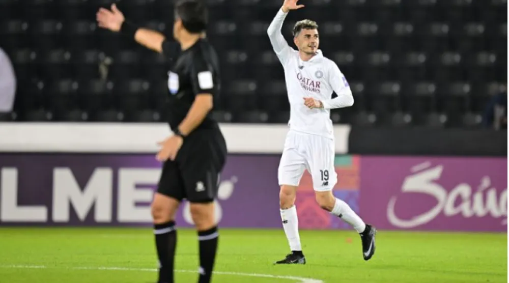 رافا موخيكا لاعب السد تألق ضد شباب الأهلي (الاتحاد الآسيوي)