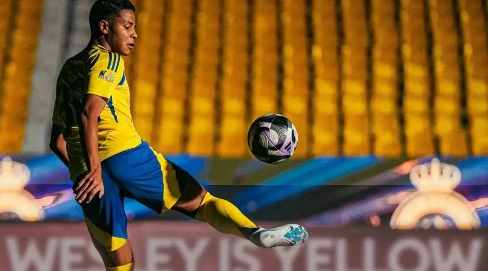 الجناح البرازيلي الشاب ويسلي (الشرق الأوسط)