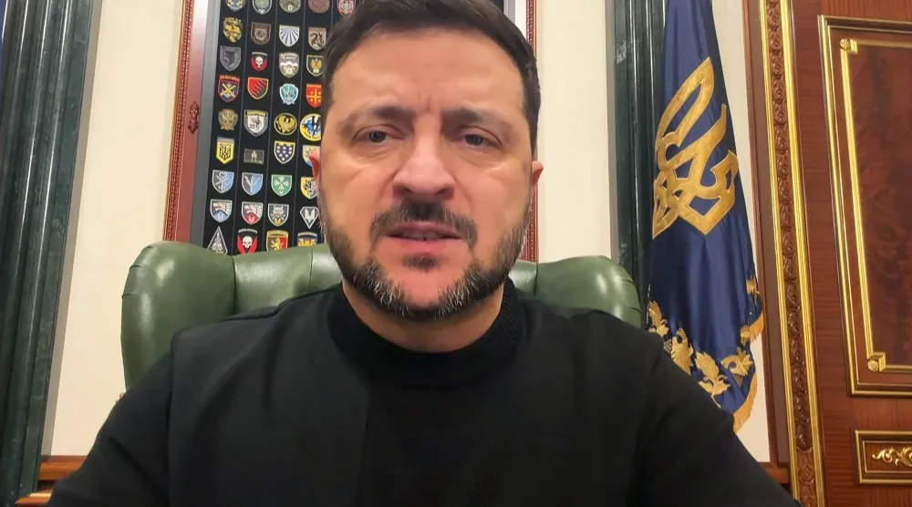 الرئيس الأوكراني فولوديمير زيلينسكي (أ.ف.ب)