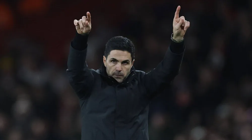 ميكيل أرتيتا (رويترز)