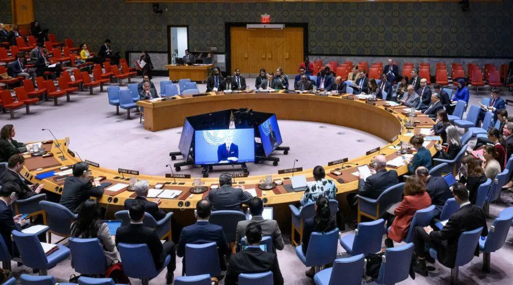 صورة أرشيفية لاجتماع سابق لمجلس الأمن في شأن اليمن (الأمم المتحدة)