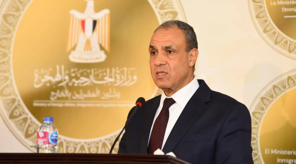 وزير الخارجية المصري بدر عبد العاطي (الخارجية المصرية)