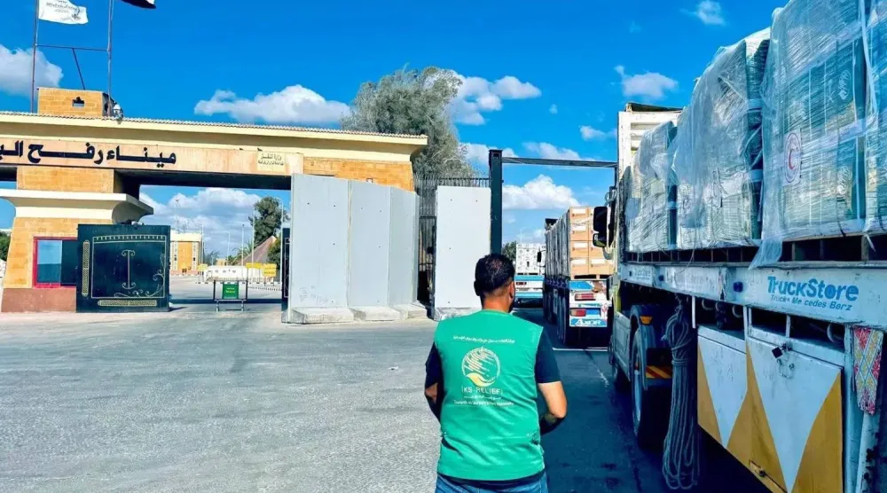 تعد هذه المساعدات امتداداً للجهود الإغاثية التي تقدمها السعودية للتخفيف من معاناة الشعب الفلسطيني بقطاع غزة (واس)