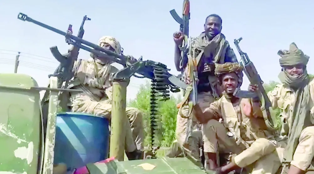 عناصر من «قوات الدعم السريع» (أ.ف.ب)