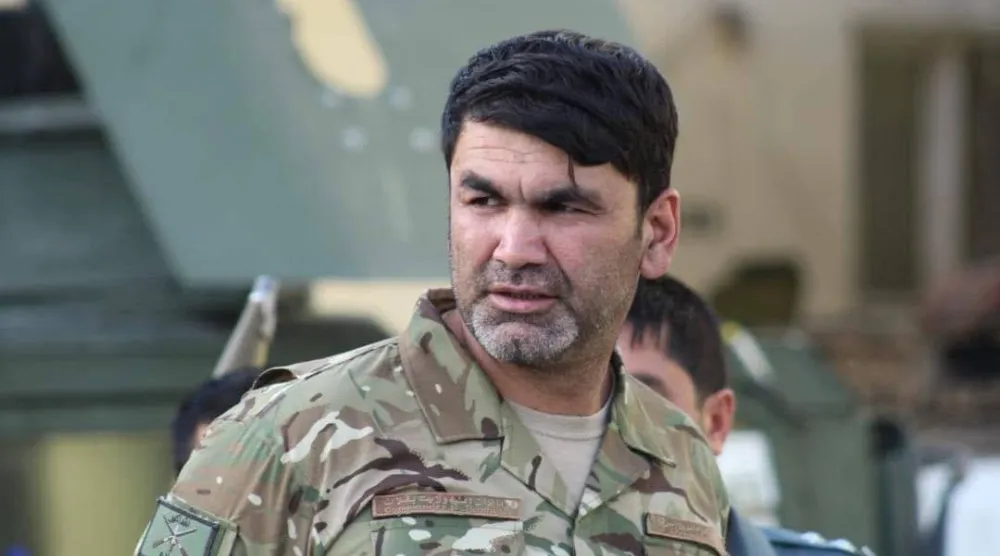 أكرم الدين سريع القائد السابق لشرطة ولايتي بغلان وتخار (إكس)