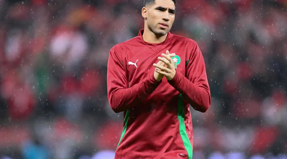 أشرف حكيمي (أ.ف.ب)