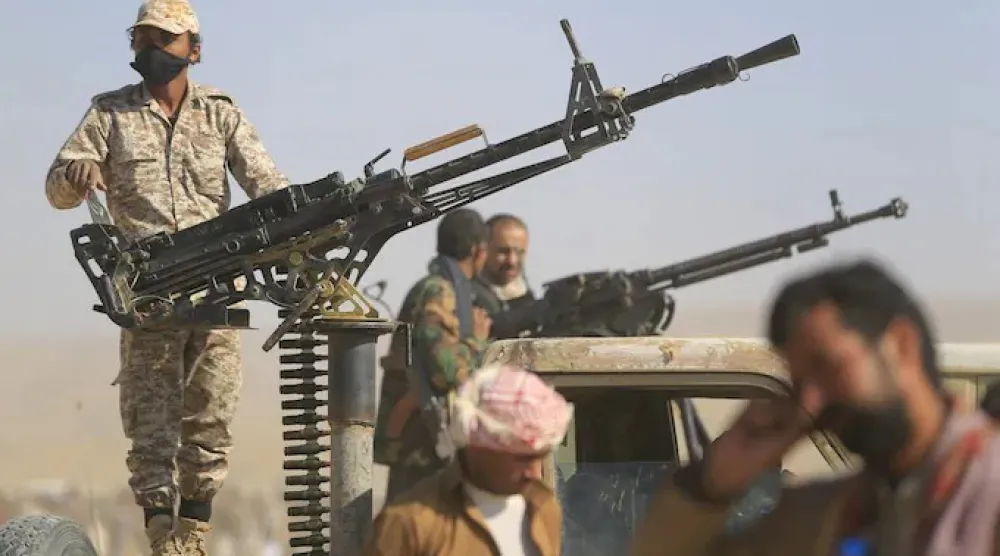 الخبراء العسكريون يحذّرون من أن تكون الأنشطة الحوثية في إب تمويهاً لتصعيد في جبهة بعيدة (أ.ف.ب)