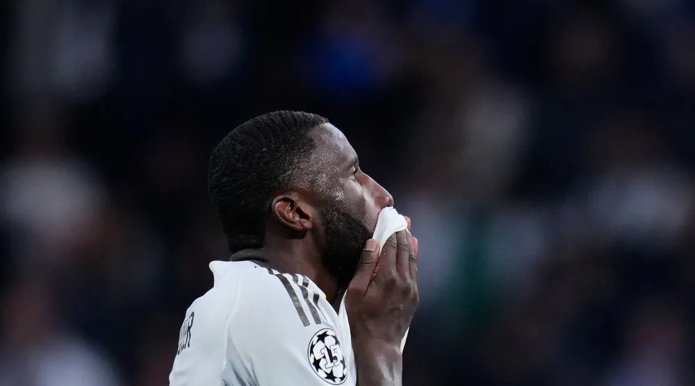 مدافع ريال مدريد الألماني أنطونيو روديغر (أ.ب)