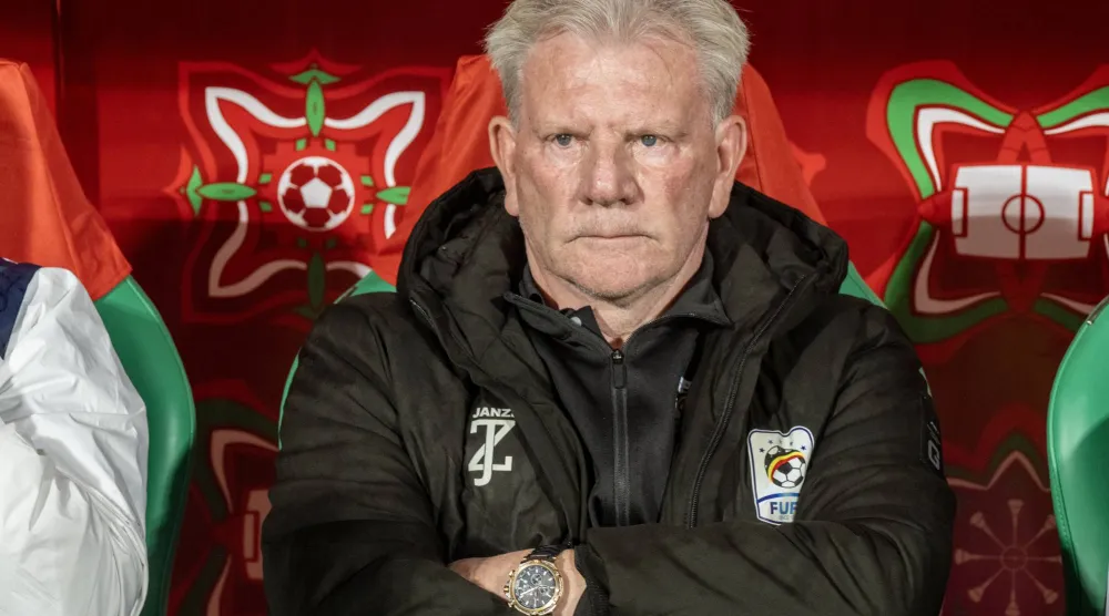 البلجيكي بول بوت المدير الفني لأوغندا (إ.ب.أ)