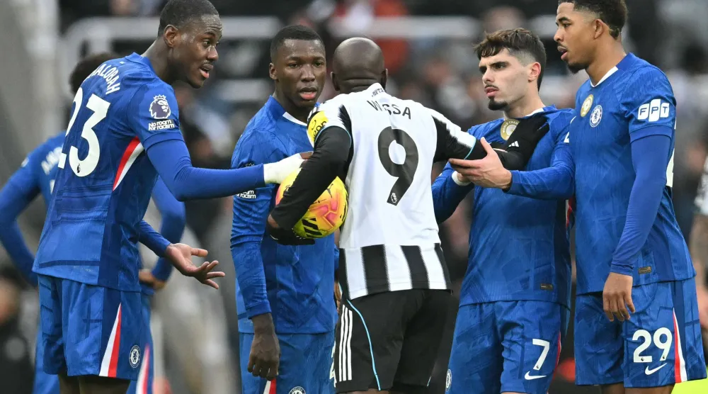 يوان ويسا لاعب نيوكاسل يونايتد (أ.ف.ب)