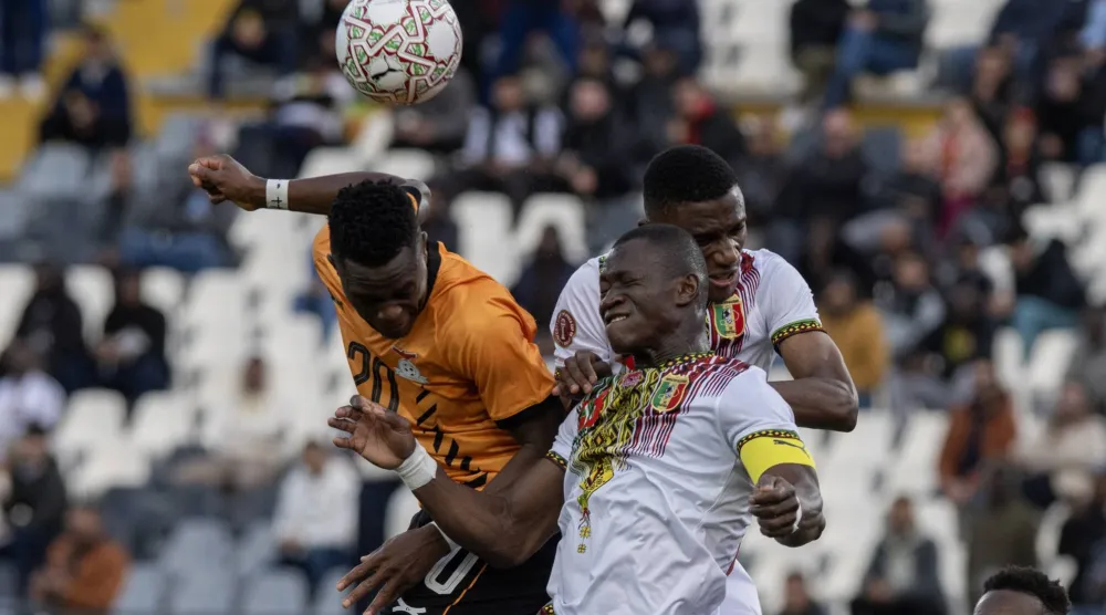 من المواجهة التي جمعت زامبيا وجزر القمر (إ.ب.أ)