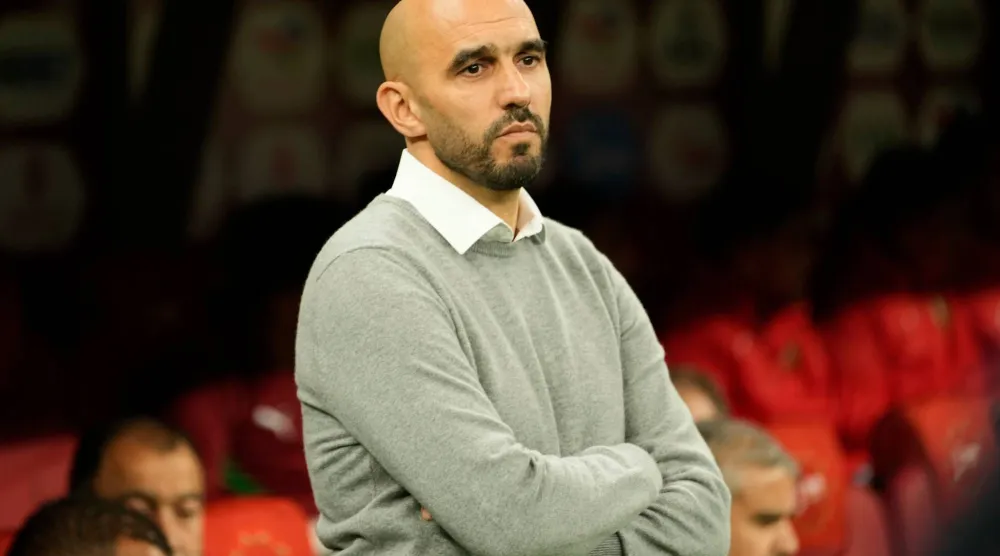 وليد الركراكي (أ.ب)