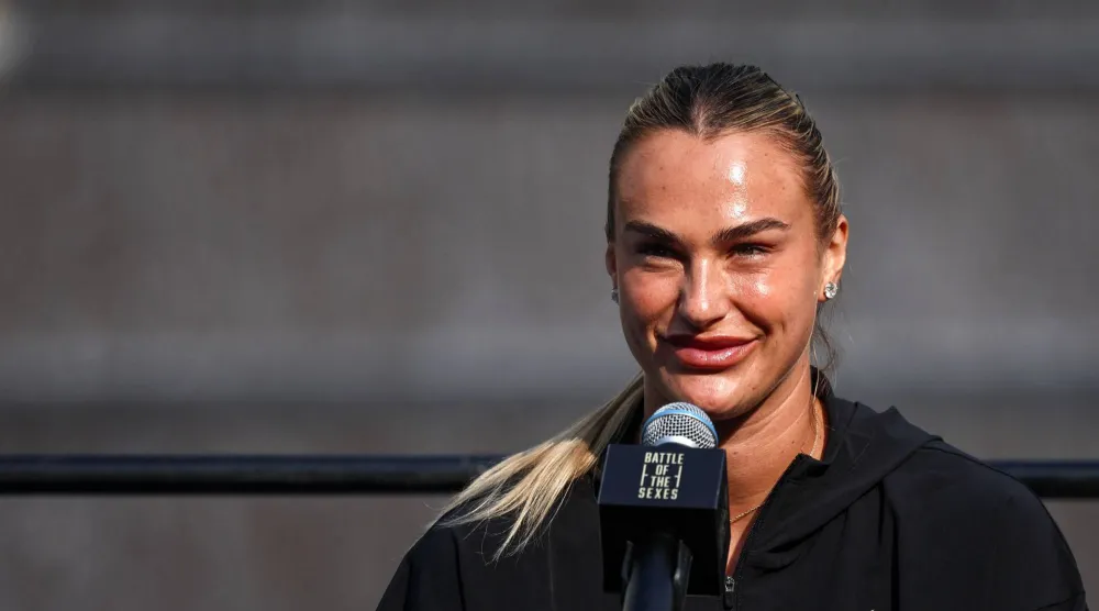 أرينا سابالينكا المصنفة الأولى عالمياً لدى السيدات (أ.ف.ب)