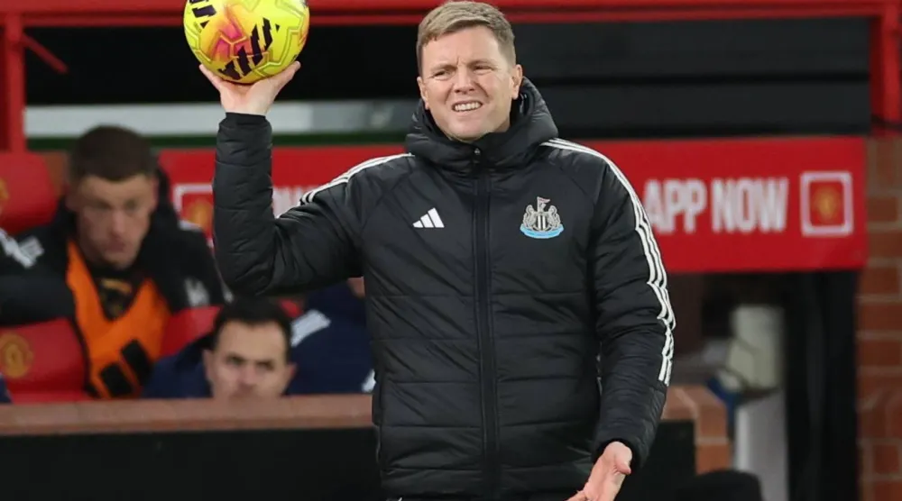 إيدي هاو مدرب نيوكاسل يونايتد (إ.ب.أ)