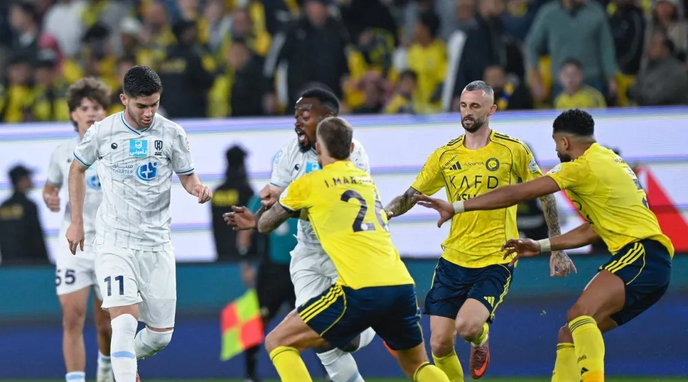 الأخدود خسر مباراته أمام النصر بنتيجة 3-0 (واس)