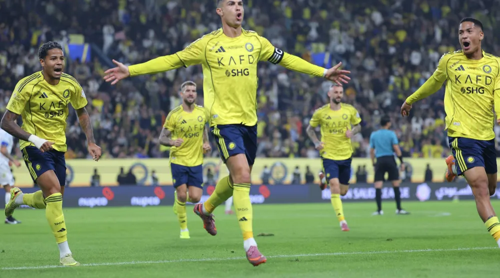 رونالدو في صدارة قائمة الهدافين (تصوير: عبدالعزيز النومان)