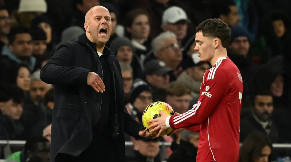 سلوت يوجه فيرتز نحو مزيد من الأهداف (رويترز)