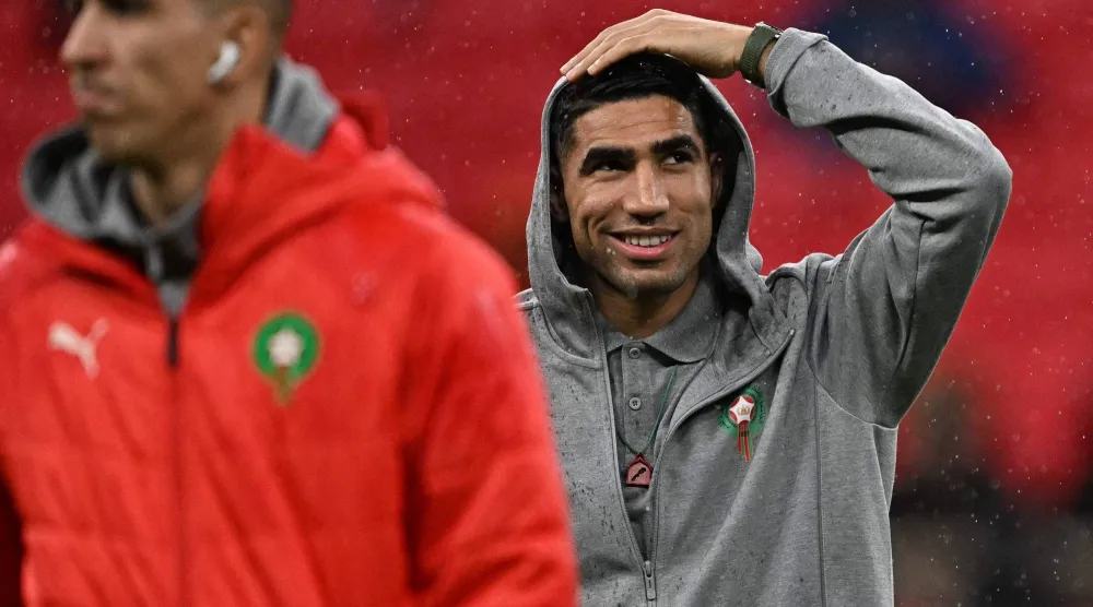 أشرف حكيمي (أ.ف.ب)