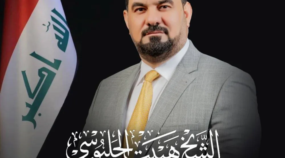 هيبت الحلبوسي (صورة من صفحته على إكس)