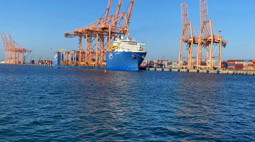 ميناء الجبيل التجاري الواقع شرق السعودية (واس)