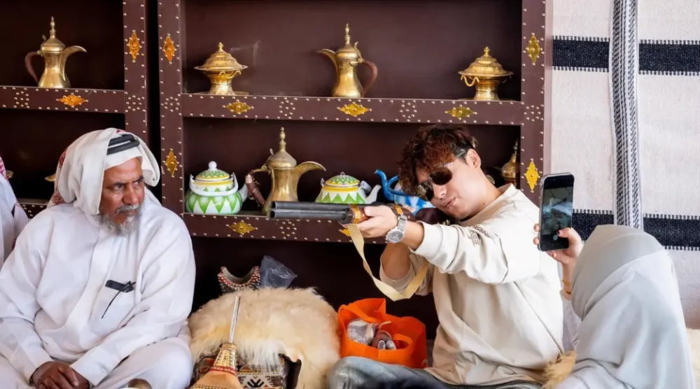 The camp celebrates authentic Saudi heritage and reinforces culture as a cornerstone of national identity - SPA