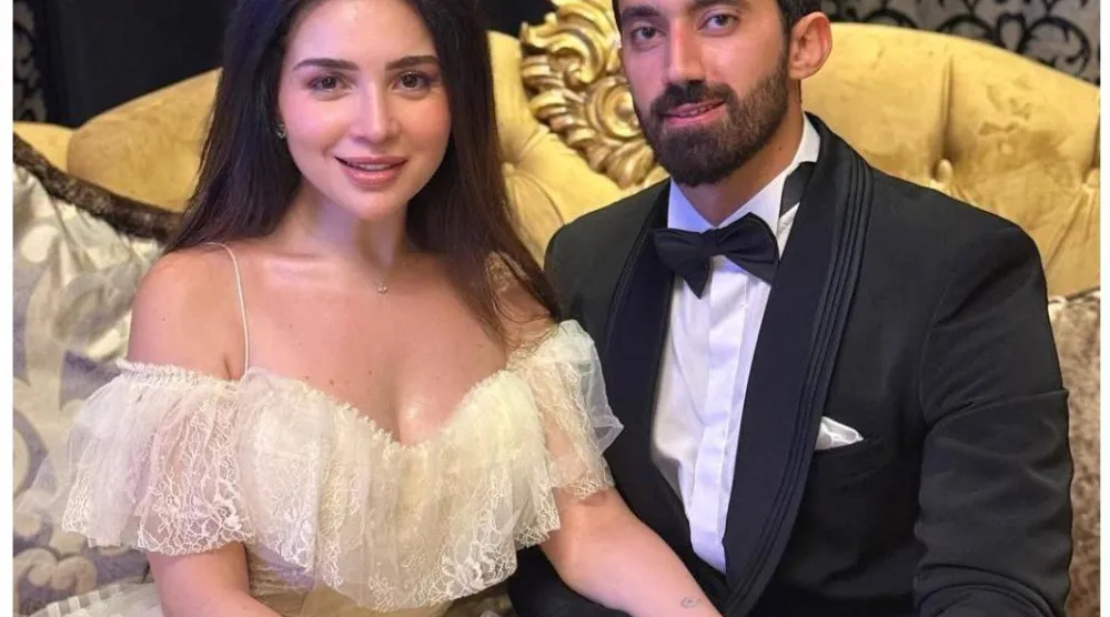 زواج مي عز الدين خلال عام 2025 (صفحتها على «فيسبوك»)