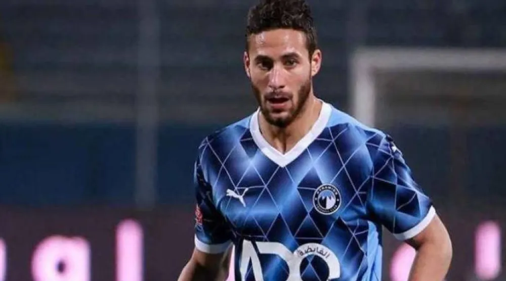لاعب نادي بيراميدز رمضان صبحي (نادي بيراميدز)