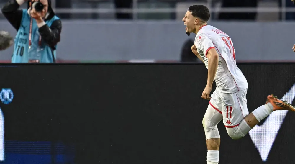 إسماعيل الغربي نجم المنتخب التونسي (أ.ف.ب)