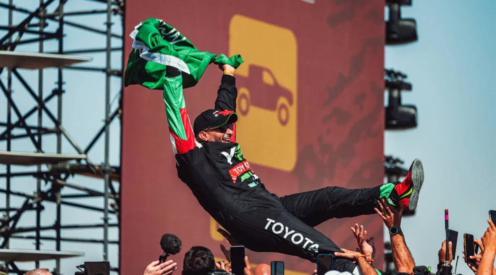 يزيد الراجحي يتطلع لتألق جديد في الرالي (الشرق الأوسط)