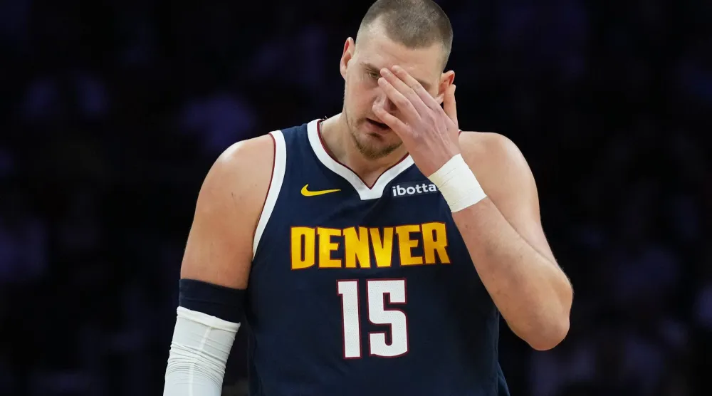 لاعب ارتكاز ناغتس الصربي نيكولا يوكيتش (أ.ب)