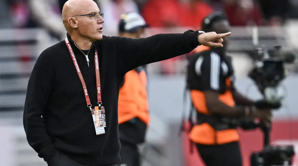 الأرجنتيني ميغيل غاموندي المدير الفني لمنتخب تنزانيا (أ.ف.ب)