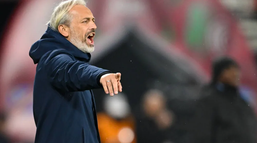 سيباستيان ديسابر مدرب منتخب الكونغو الديمقراطية (أ.ف.ب)