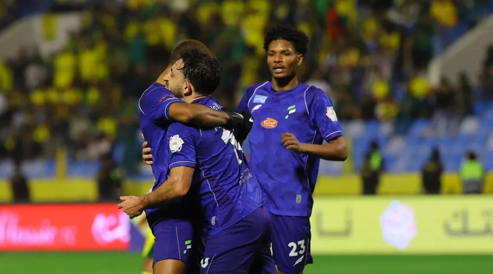 الفتح حصد نقاط المواجهتين الماضيتين كاملة (تصوير: عبدالعزيز النومان)