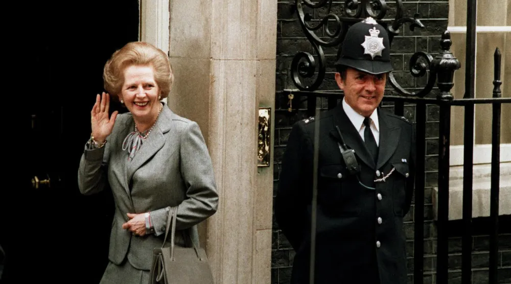 Uzun süre başbakanlık yapan Margaret Thatcher, 2013'te 87 yaşındayken ölmüştü (AP)