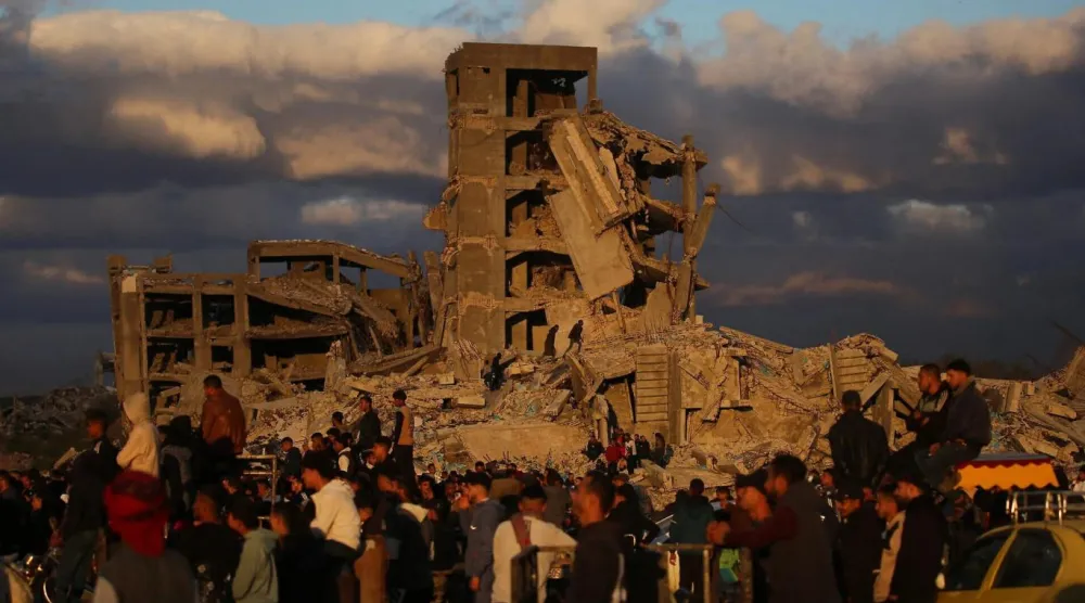 İsrail ordusunun saldırıları sonucu Gazze'de 70 milyon tonluk moloz oluştu (AFP)