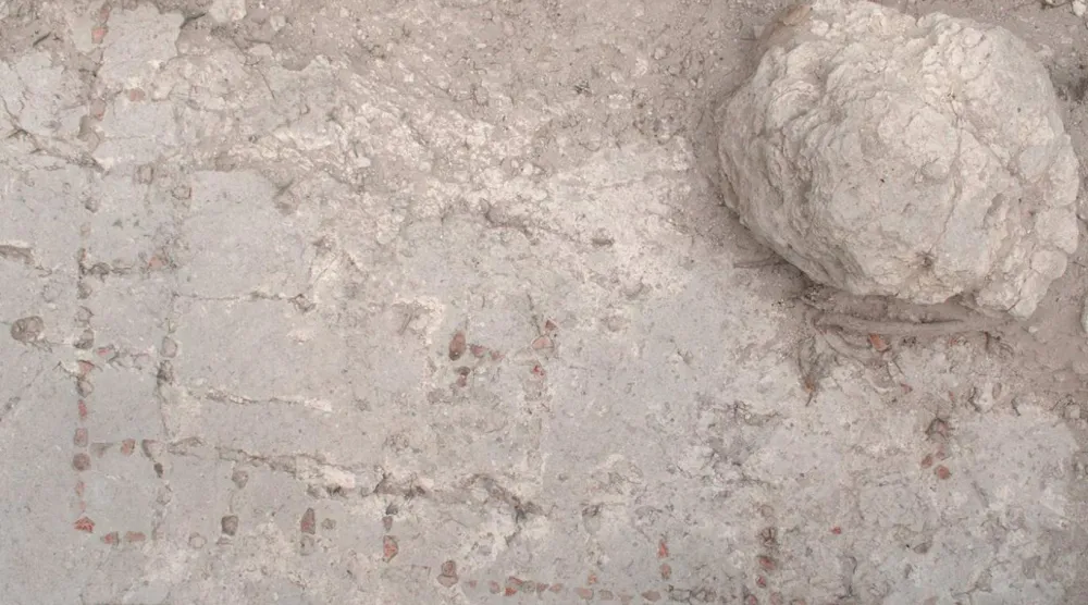 Oyun tahtasının havadan çekilmiş görüntüsü (Latin American Antiquity)