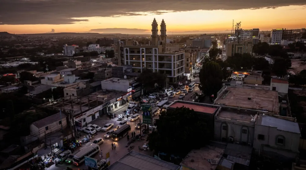 Tek taraflı bağımsızlık deklare eden Somaliland Cumhuriyeti'nin başkenti ve en büyük şehri Hargeisa, 7 Kasım 2024 (AFP)
