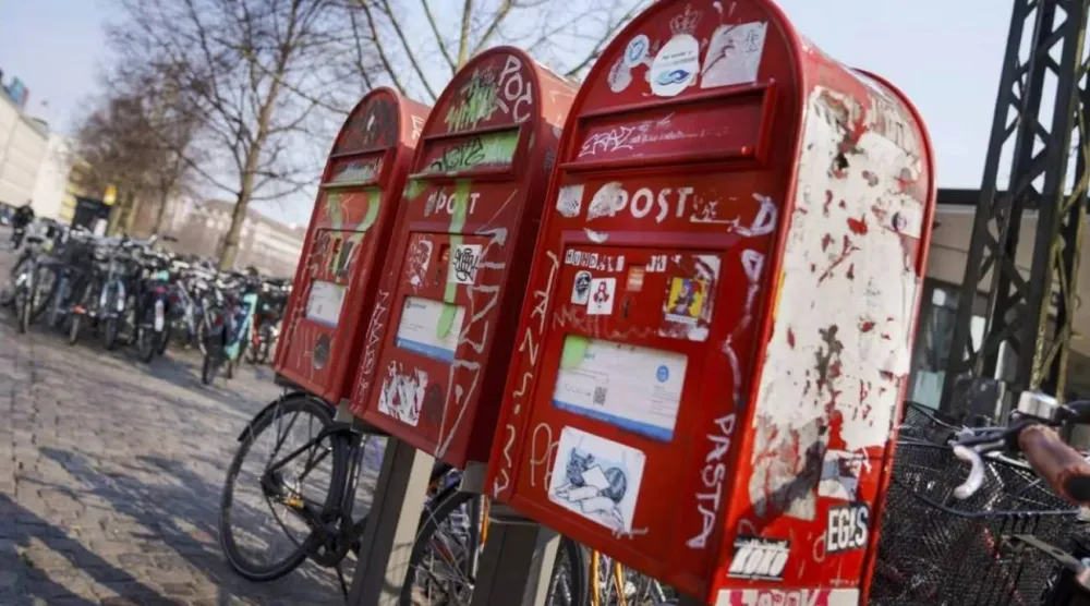 Mailboxes have been removed from all around Denmark. (EPA-EFE/Shutterstock)