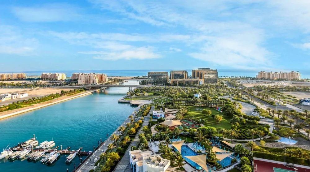 مدينة الملك عبد الله الاقتصادية الواقعة غرب السعودية (الشرق الأوسط)