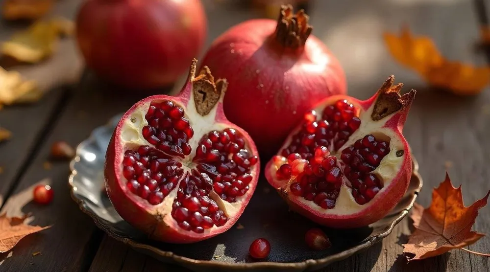 الرمان غني بالألياف التي تدعم صحة الأمعاء وتعزز الهضم وتقلل من خطر الإمساك (بيكسباي)