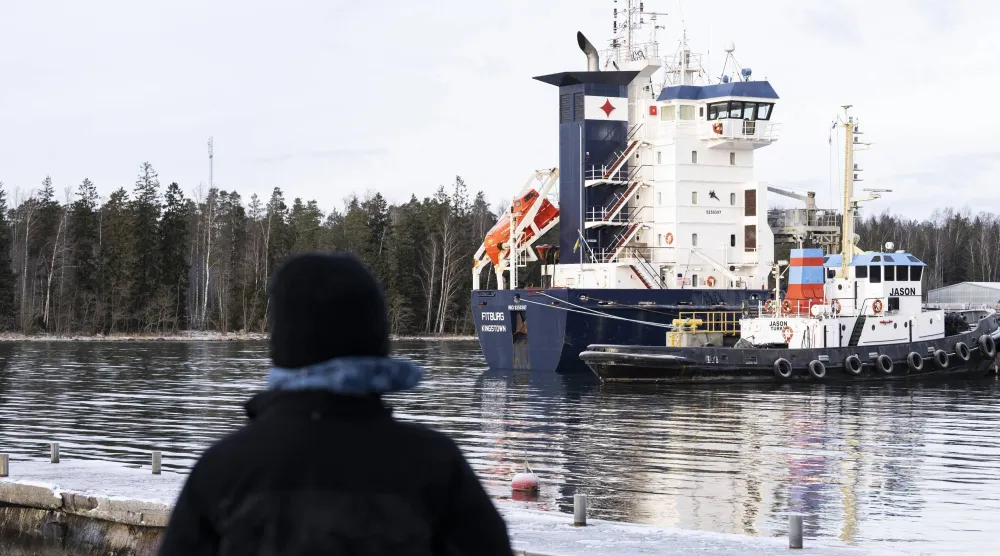 سفينة الشحن «فيتبورغ» (إ.ب.أ)