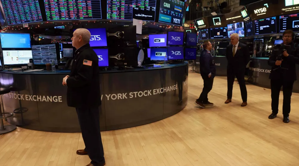 متداولون في بورصة نيويورك (أ.ف.ب)