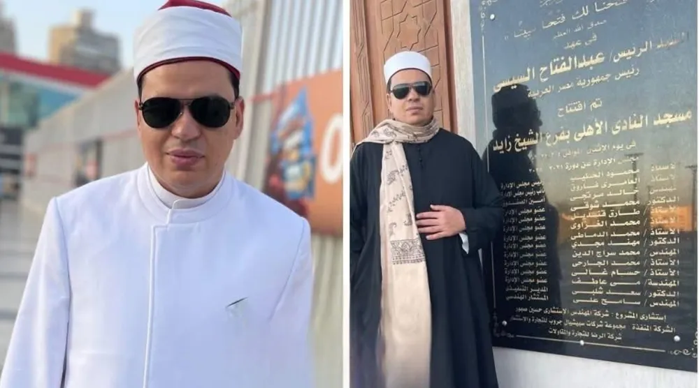 صورة متداولة على منصة «إكس» للإمام المنتقل من الزمالك للأهلي (إكس)