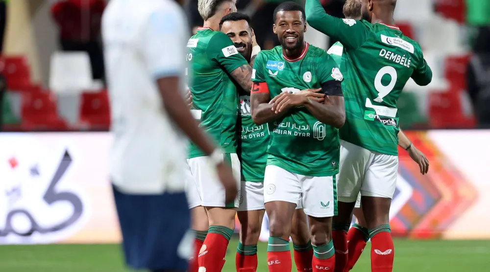 الاتفاق نجح في تحقيق الفوز الخامس له هذا الموسم (تصوير: مشعل القدير) 