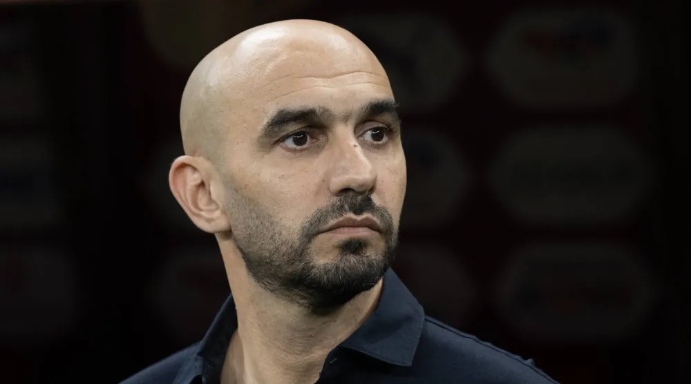 وليد الركراكي مدرب المغرب (إ.ب.أ)