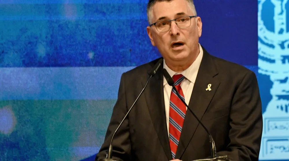 وزير الخارجية الإسرائيلي جدعون ساعر (إ.ب.أ)